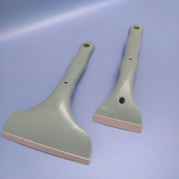 Скребок - водосгон автомобильный для стекол и зеркал двусторонний / Разборная конструкция, 2в1